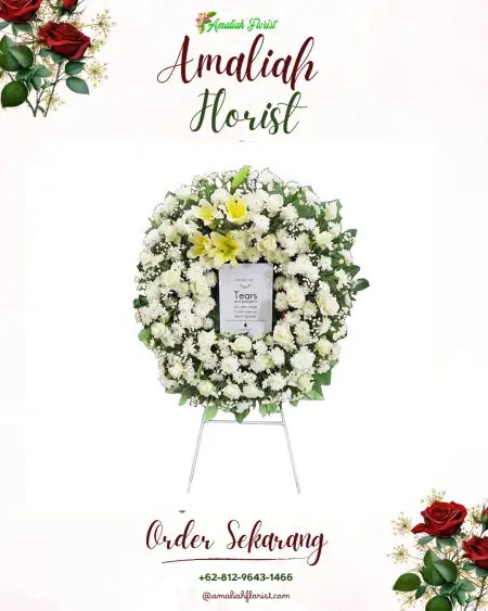 Krans Bunga Duka Ayamputih